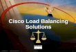 1F0_4553_c1 © 1999, Cisco Systems, Inc. Cisco Load Balancing Solutions