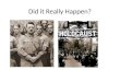 Did it Really Happen?. American History Chapter 24-2 The Holocaust