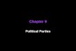 Chapter 9 Political Parties. The Functions of Political Parties The Functions of Political Parties (Note: Parties have consistently grown weaker in each