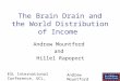 ESL International Conference, UCL, Louvain-la-Neuve Andrew Mountford The Brain Drain and the World Distribution of Income Andrew Mountford and Hillel Rapoport