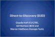 Direct-to-Discovery (D2D) Claudia Huff (F3/GTRI), Ed Morrison (BCS) and Warren Matthews (Georgia Tech)