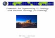 Lecture 5 MGMT 6180 - © 2012 Houman Younessi Framework for Cogenerating IS Strategy with Business Strategy (Co-Planning)