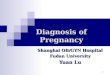 Diagnosis of Pregnancy Shanghai OB/GYN Hospital Fudan University Yuan Lu 1