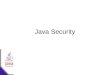 Java Security. Topics Intro to the Java Sandbox Language Level Security Run Time Security Evolution of Security Sandbox Models The Security Manager