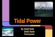 Tidal Power By: Randi Smith Shelbi Martin Paul Aproian