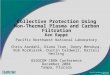 Pacific Northwest National Laboratory U.S. Department of Energy Collective Protection Using Non- Thermal Plasma and Carbon Filtration Ken Rappé Pacific