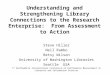 Understanding and Strengthening Library Connections to the Research Enterprise: From Assessment to Action Steve Hiller Neil Rambo Betsy Wilson University