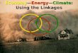 Economy—Energy—Climate: Using the Linkages. The Basics Strong Economy Depends on Energy and Stable Climate Energy Policy that Ignores Climate Protection