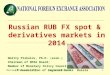 Moscow, 20 November 2014Moscow Conference1 Russian RUB FX spot & derivatives markets in 2014 Dmitry Piskulov, Ph.D. (econ.) Chairman of NFEA Board; Member