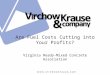 Are Fuel Costs Cutting into Your Profits? Virginia Ready-Mixed Concrete Association