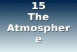 Chapter 15 The Atmosphere. You breathe out of which layer?