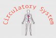 The circulatory system carries blood يحمل الدم and dissolved substances المواد الذائبة to and from different places in the body.  The Heart has the