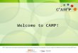 WELCOME TO CAMP!. Introductions Dr. Jonathan Bostic, Assistant Professor of Mathematics Education, BGSU, PI Dr. Gabriel Matney, Associate Professor of