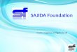 SAJIDA Foundation Health, Happiness & Dignity for all
