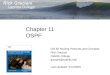 Chapter 11 OSPF CIS 82 Routing Protocols and Concepts Rick Graziani Cabrillo College graziani@cabrillo.edu Last Updated: 5/12/2008