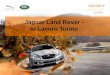 Jaguar Land Rover - io Lavoro Torino. Introducing Jaguar Land Rover Lorraine Morris UK EURES
