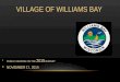 VILLAGE OF WILLIAMS BAY  PUBLIC HEARING ON THE 2015 BUDGET  NOVEMBER 17, 2014