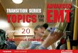 TRANSITION SERIES Topics for the Advanced EMT CHAPTER Infectious Disease 20