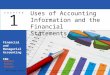 Needles Powers Crosson Financial and Managerial Accounting 10e Uses of Accounting Information and the Financial Statements 1 C H A P T E R © human/iStockphoto