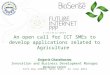 FRACTALS: An open call for ICT SMEs to develop applications related to Agriculture Grigoris Chatzikostas Innovation and Business Development Manager BioSense