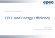 EPEC and Energy Efficiency Stuart Broom 26 November 2012, Bratislava SFEI Energy Investment Day