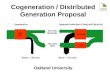 Cogeneration / Distributed Generation Proposal Oakland University