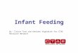 By: Claire Tran and Kenimer Highsmith for CTAE Resource Network Infant Feeding