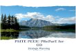 PSITE PEER! PReParE for OD Strategic Planning April 28-30, 2011