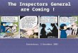 The Inspectors General are Coming ! Doonesbury, 3 December 2005
