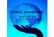 Global management European and international business