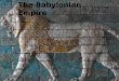 The Babylonian Empire Aim : How did Hammurabi rule the Babylonian Empire Do Now : Copy Empire : When one group brings together several peoples, nations