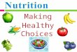 Making Healthy Choices. Why Should You Care??  In the past 30 years, the prevalence of overweight and obesity has increased sharply for children. (CDC,