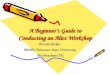 A Beginner’s Guide to Conducting an Alice Workshop Brenda Parker Middle Tennessee State University Murfreesboro TN