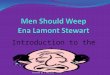 Introduction to the play Created by L McCarry. Men Should Weep Men Should Weep is a play that you will study as part of the CST element of the course