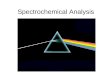 Spectrochemical Analysis. Electromagnetic Radiation Energy propagated by an electromagnetic field, having both particle and wave nature