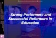 PISA OECD Programme for International Student Assessment Strong Performers and Successful Reformers in Education - Copenhagen Francesca Borgonovi 9 May