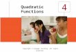Copyright © Cengage Learning. All rights reserved. 4 Quadratic Functions