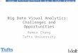 SizeIntroDefinitionComplexityTuftsWrap-up 1/54 Big Data Visual Analytics: Challenges and Opportunities Remco Chang Tufts University