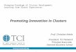 1 Changing Paradigm of Cluster Development: Learning from Global Experiences Promoting Innovation in Clusters Prof. Christian Ketels President, TCI Network