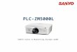 PLC-ZM5000L SANYO Sales & Marketing Europe GmbH. Copyright© SANYO Electric Co., Ltd. All Rights Reserved 2010 2 Technical Specifications Model: PLC-ZM5000L