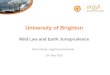 University of Brighton Wild Law and Earth Jurisprudence Simon Boyle, Argyll Environmental 19 th May 2010