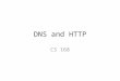 DNS and HTTP CS 168. Domain Name Service Host addresses: e.g., 169.229.131.109 – a number used by protocols – conforms to network structure (the “where”)