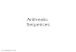 Jeff Bivin -- LZHS Arithmetic Sequences Last UpdatedApril 4, 2012
