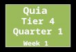 Quia Tier 4 Quarter 1 Week 1. Pitch Definition: How high or low a note sounds