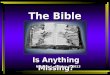 The Bible Is Anything Missing? Norman L. Geisler © 2013