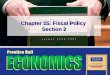 Chapter 15: Fiscal Policy Section 2. Copyright © Pearson Education, Inc.Slide 2 Chapter 15, Section 2 Objectives 1.Compare and Contrast classical economics