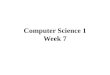 Computer Science 1 Week 7. This Week... QBasic Programming QBasic Programming  Input and formatted display Computer Concepts Computer Concepts  Phishing