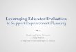 Leveraging Educator Evaluation to Support Improvement Planning Reading Public Schools Craig Martin craig.martin@reading.k12.ma.us