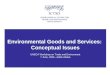 Environmental Goods and Services: Conceptual Issues UNECA Workshop on Trade and Environment 7 June, 2006 –Addis Ababa