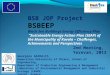 BSB JOP Project BSBEEP Black Sea Buildings Energy Efficiency Plan “Sustainable Energy Action Plan (SEAP) of the Municipality of Kavala – Challenges, Achievements